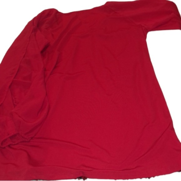 American Glamour size XL ted sequin mini dress long slit balloon sleeves - Picture 4 of 13